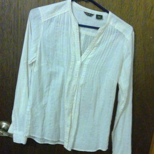 Two  XS Blouses, one Eddie Bauer, one Gap